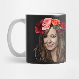 Floral Allison Janney Mug